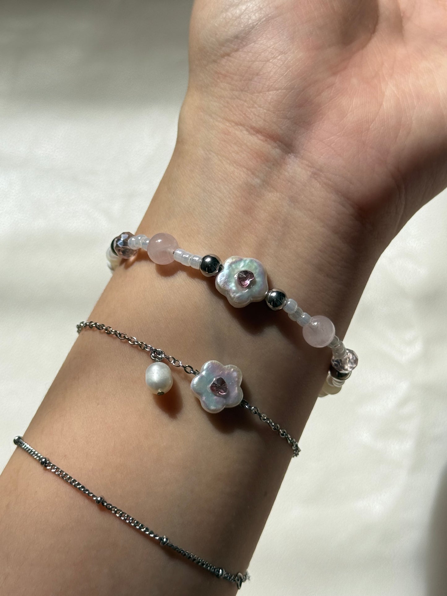 Odette pearl drop bracelet