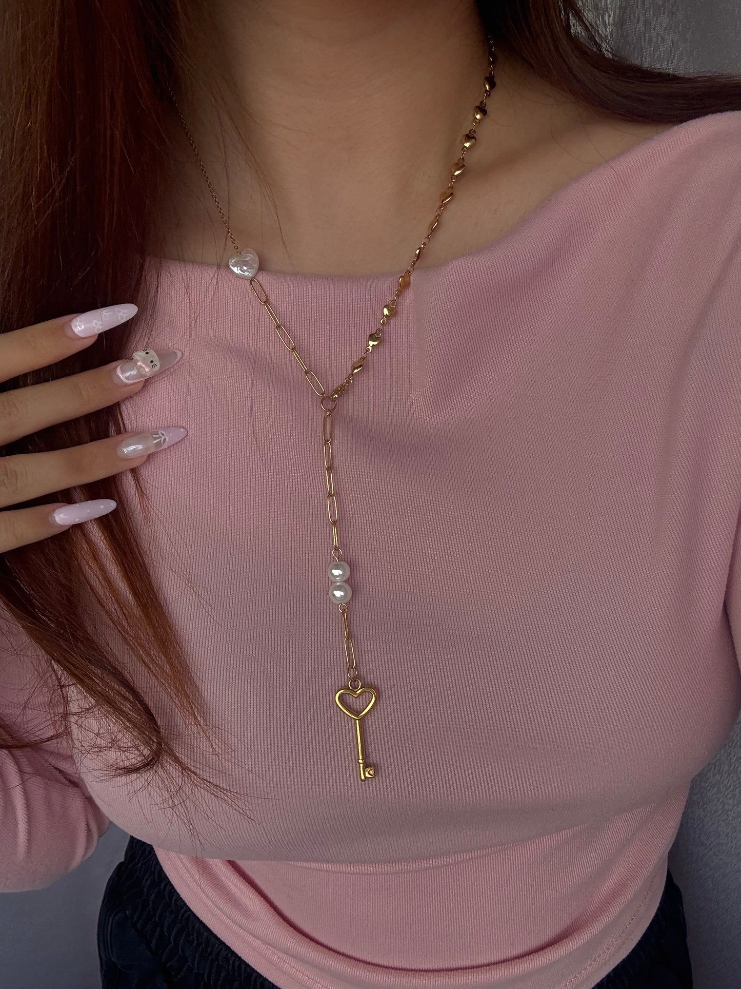 Key to your heart necklace