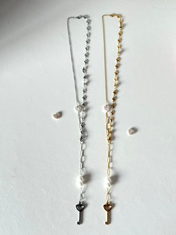 Key to your heart necklace