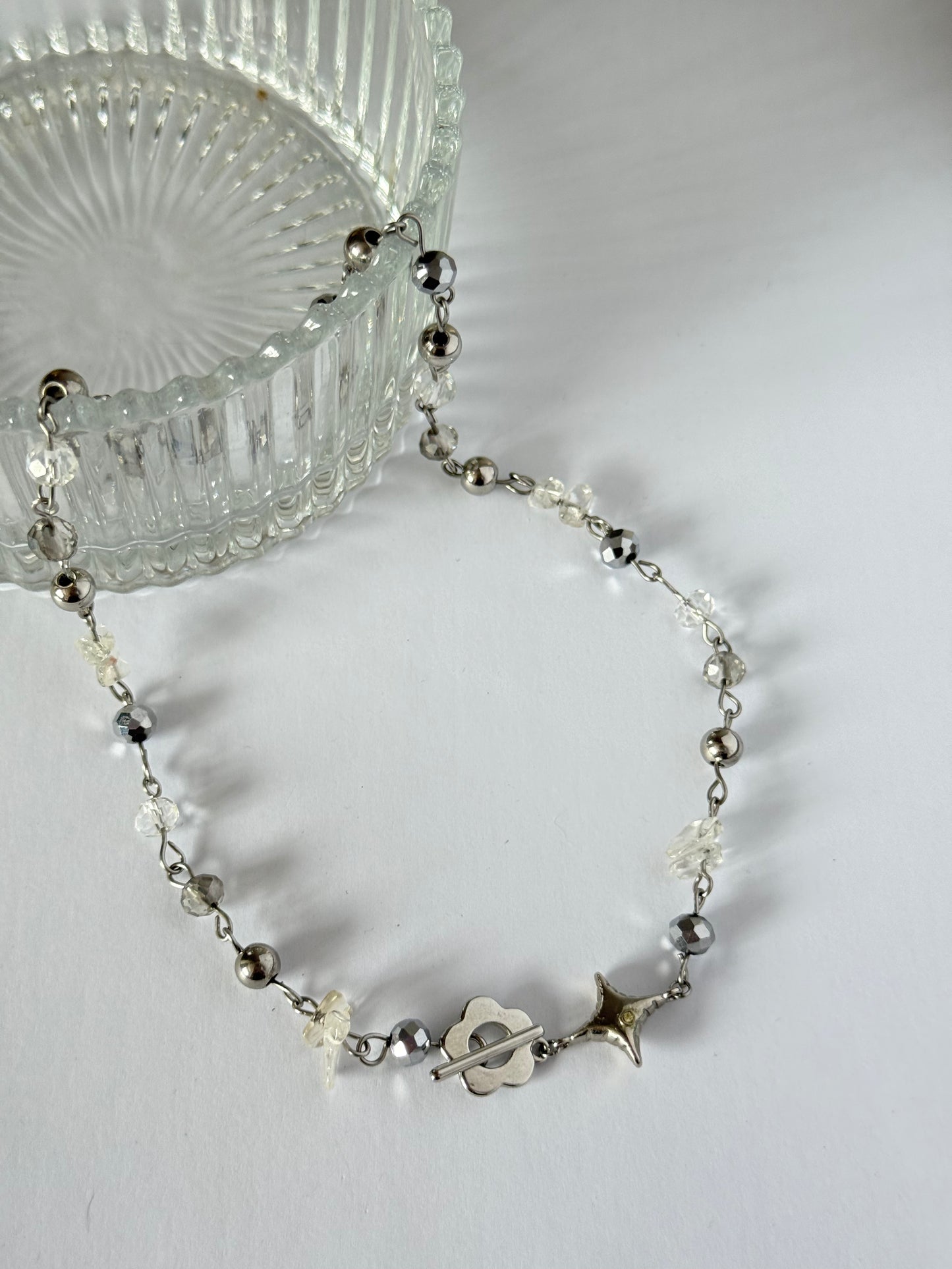 star chrome necklace