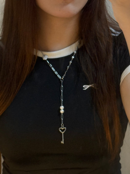 Key to your heart necklace