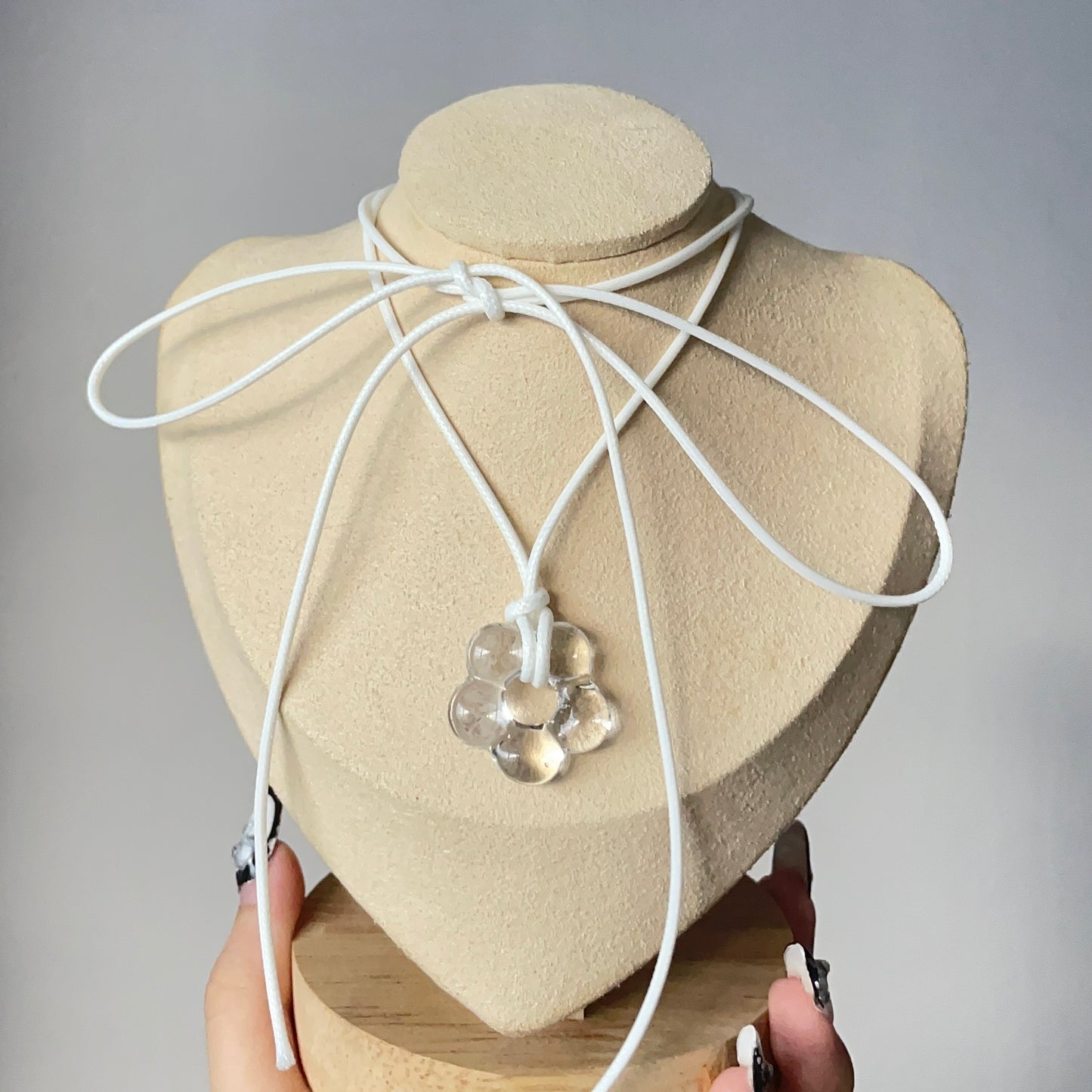 Fleur wrap necklace