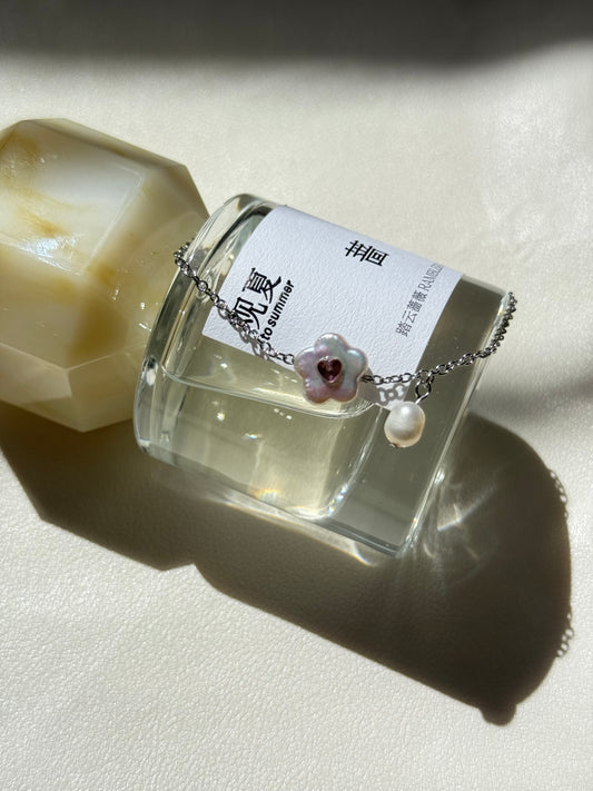 Odette pearl drop bracelet