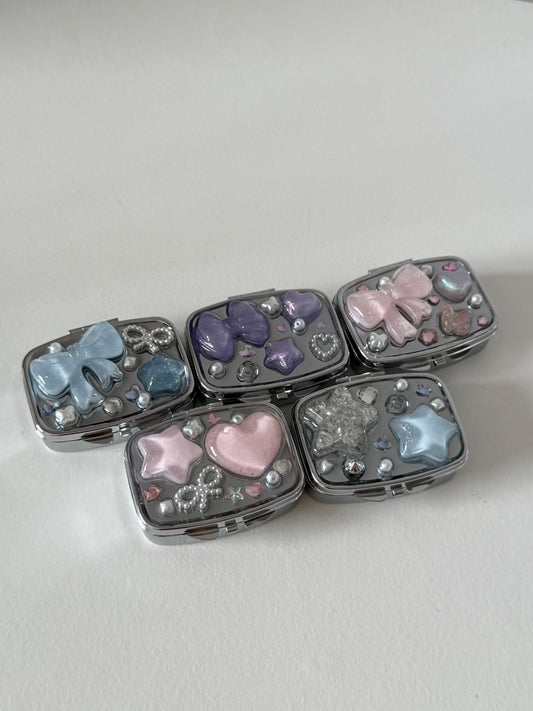 mini pill cases (rectangular)