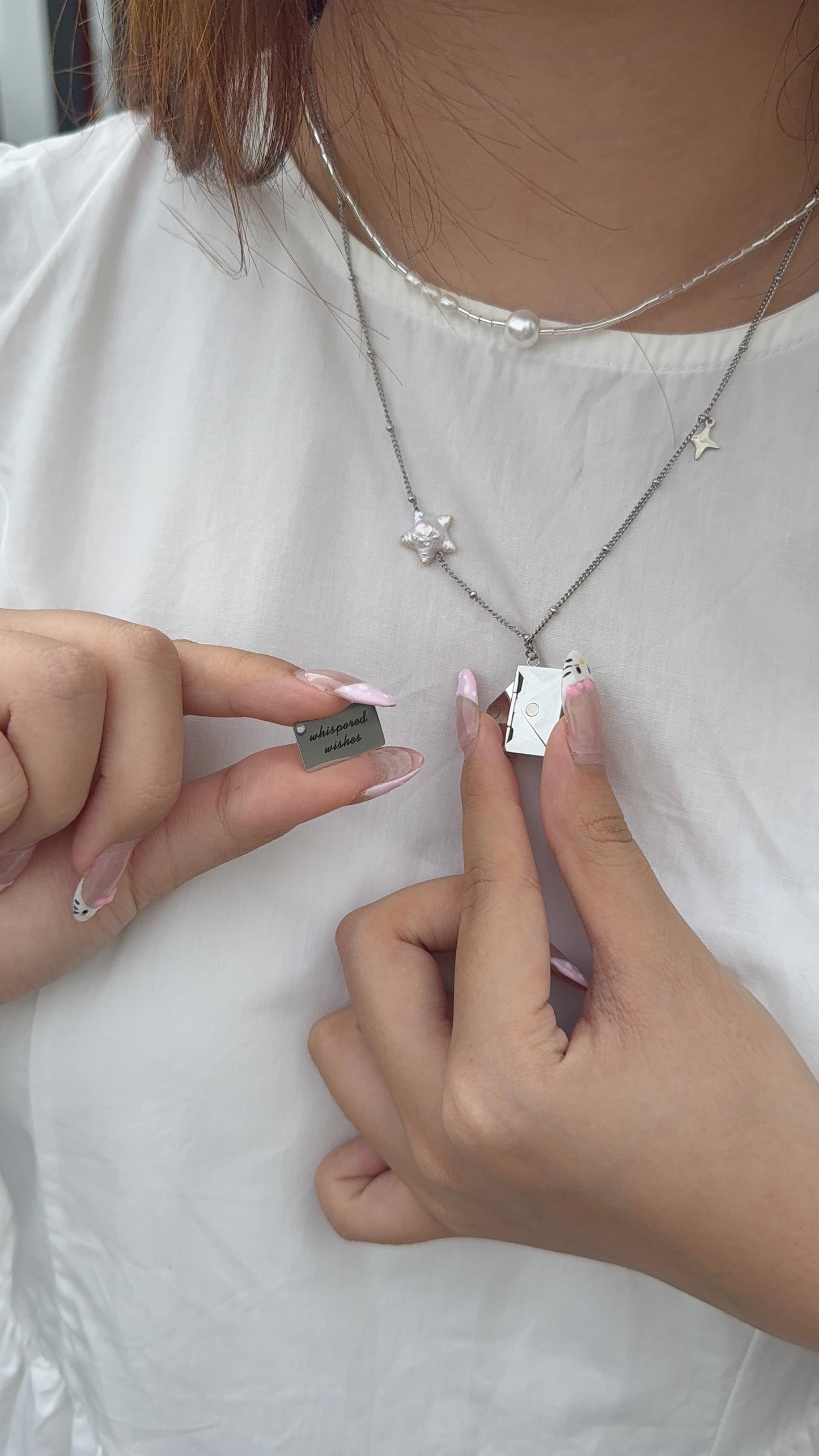 whispered wishes necklace