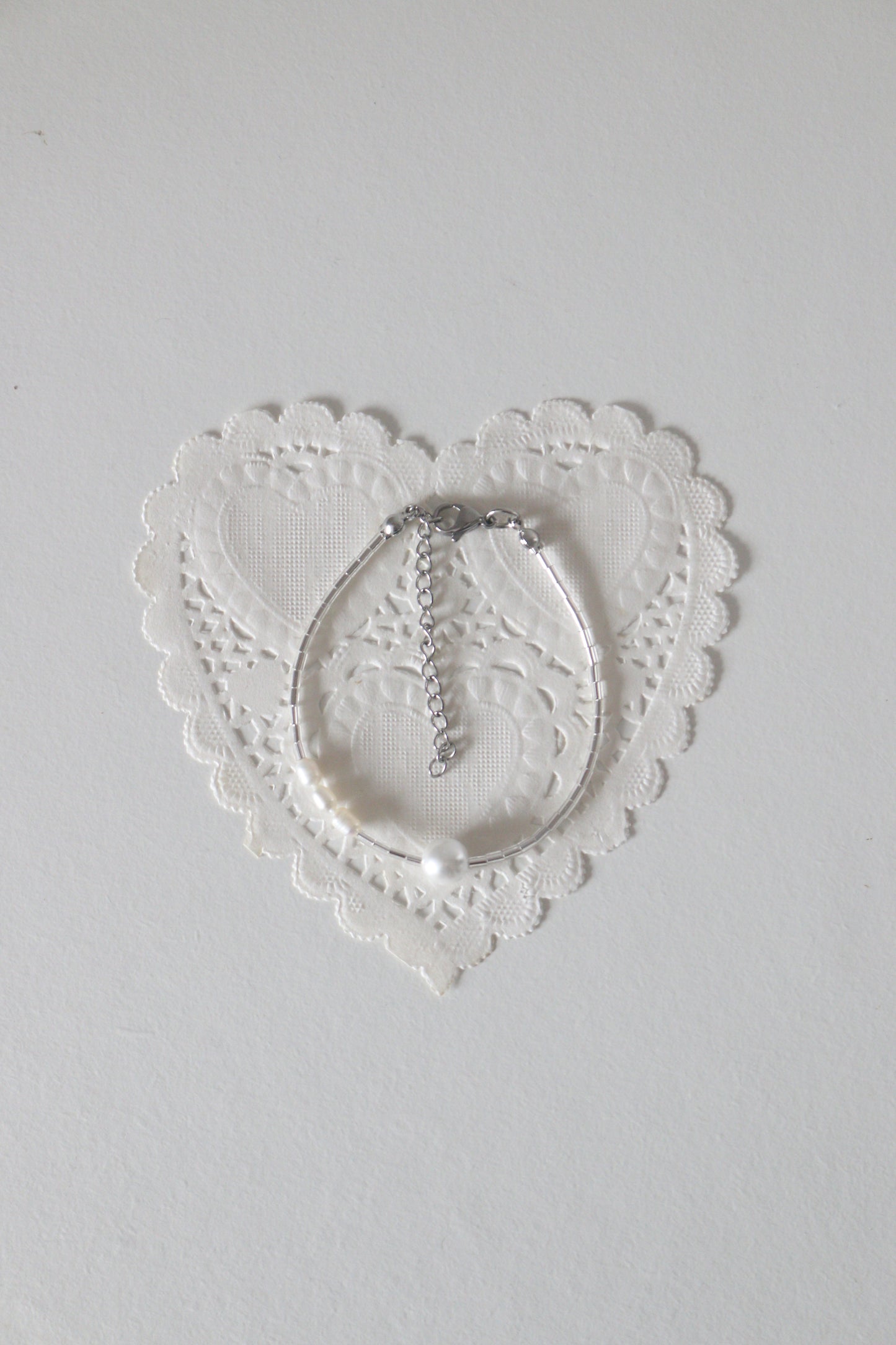 luna shell pearls bracelet