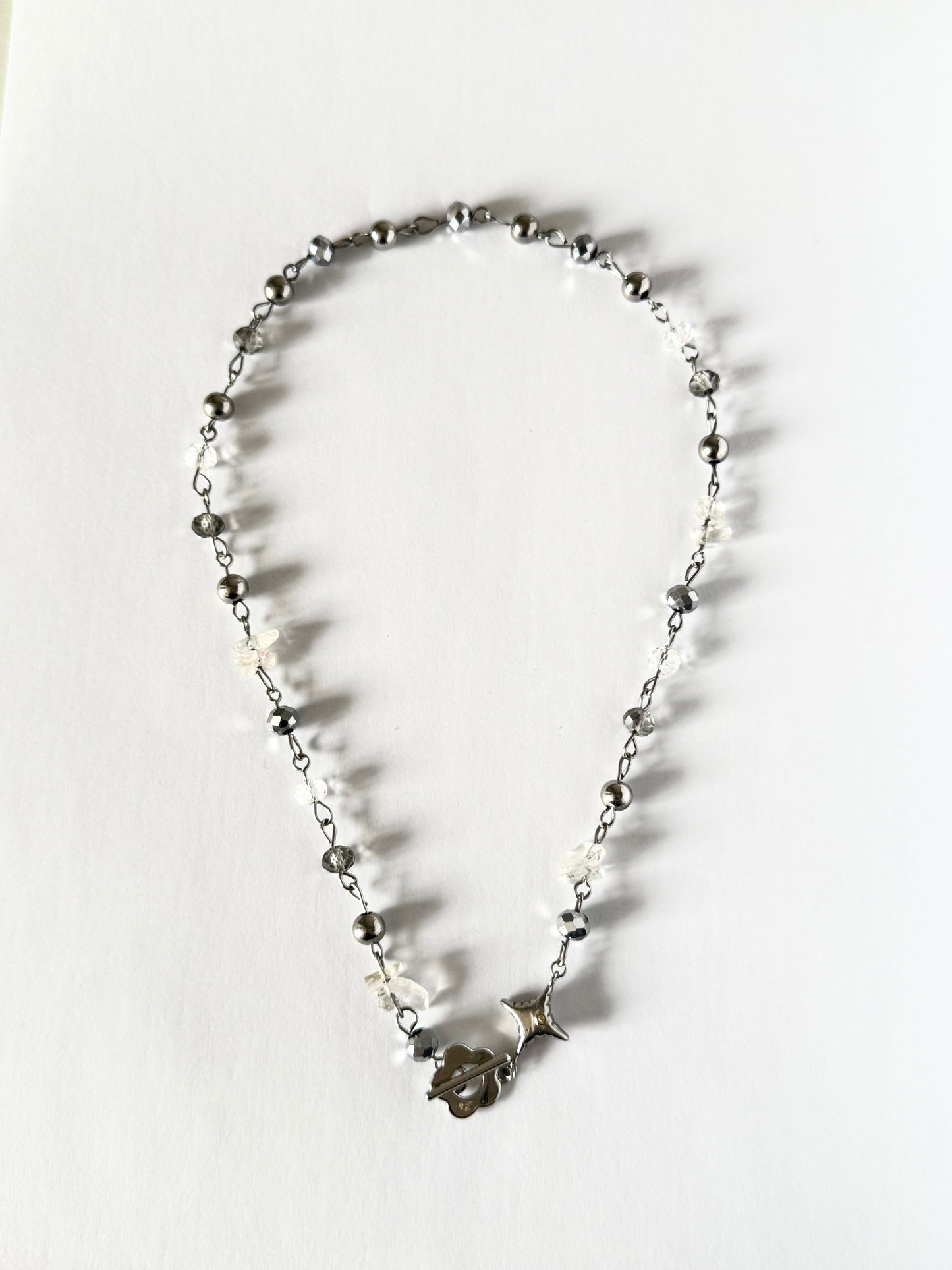 star chrome necklace