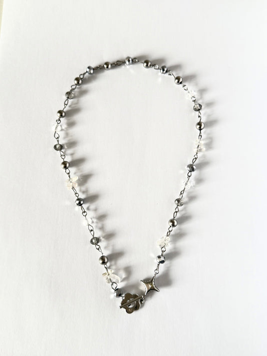 star chrome necklace