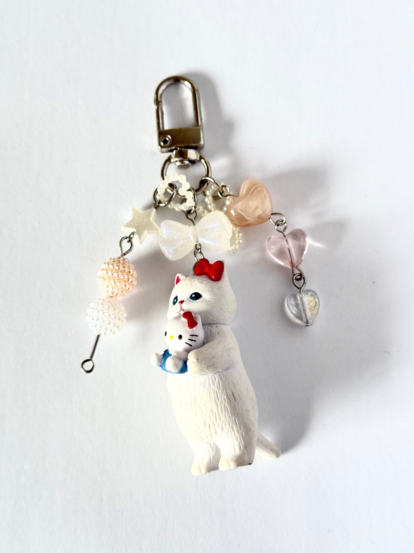 mofusand keyrings (sanrio & bunny)