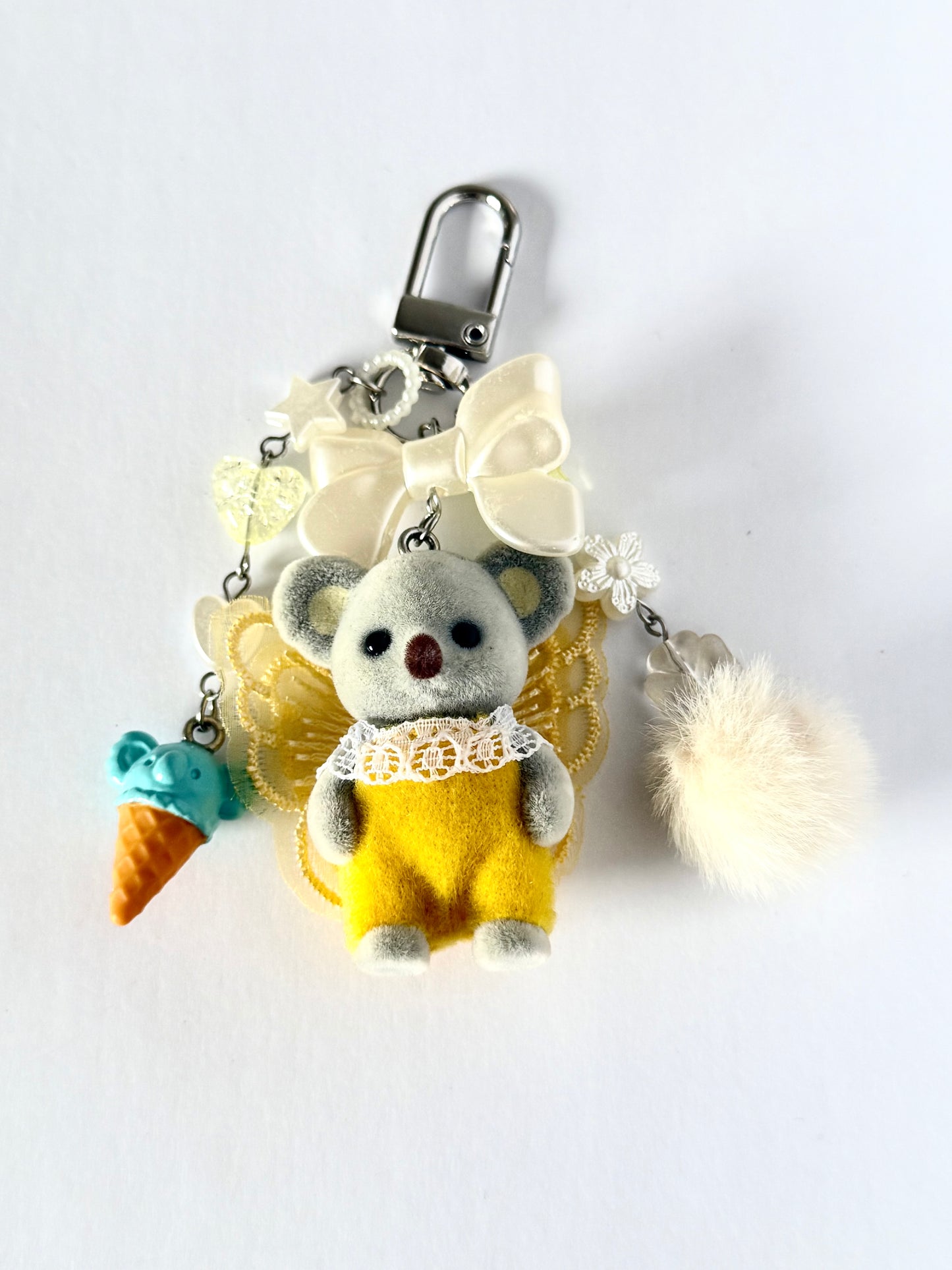 sylvanian families keyring (koala & silk cat)