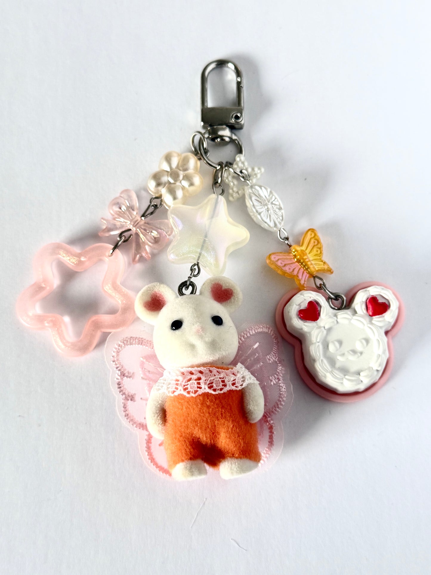 sylvanian families keyring (mouse)