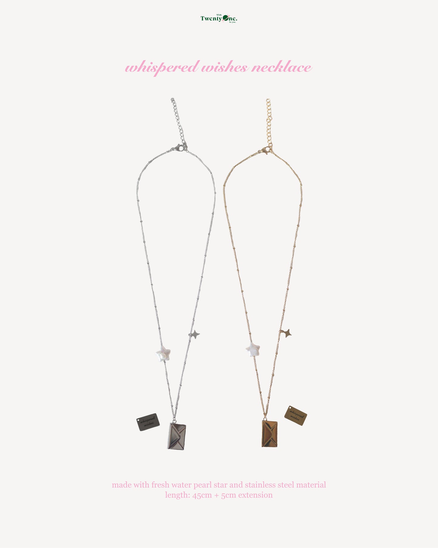 whispered wishes necklace