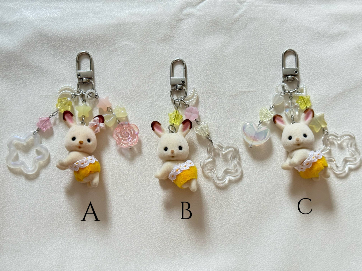 sylvanian families keyring (choco bunny)